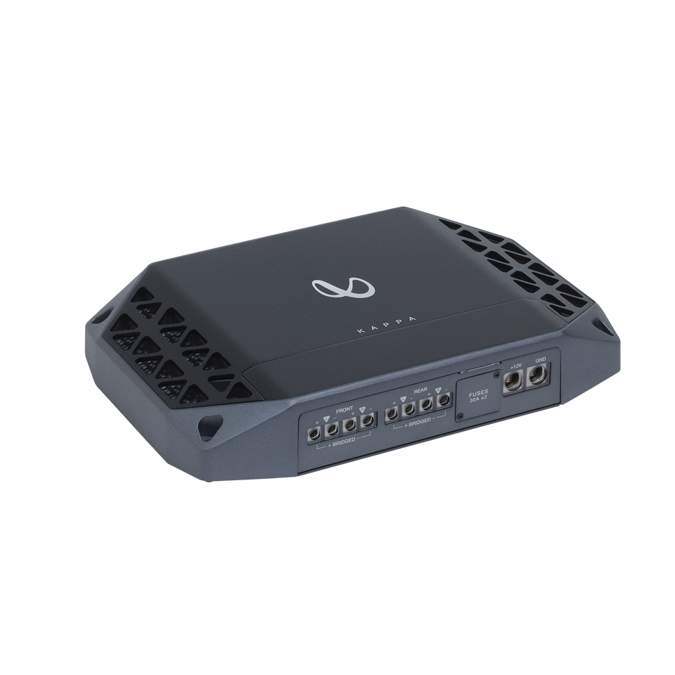 KAPPA four - Black - High-performance multi-channel Class D amplifier - Hero